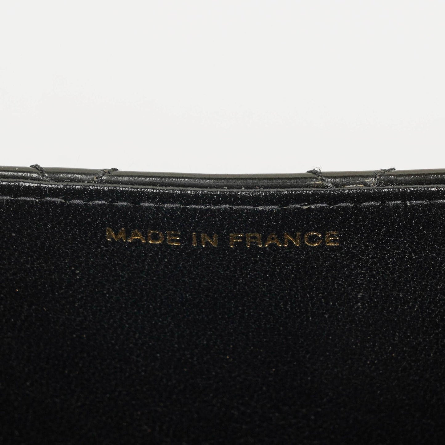 Chanel Kleine Classic Single Flap Tasche aus schwarzem gestepptem Lackleder mit 24K vergoldeter Hardware