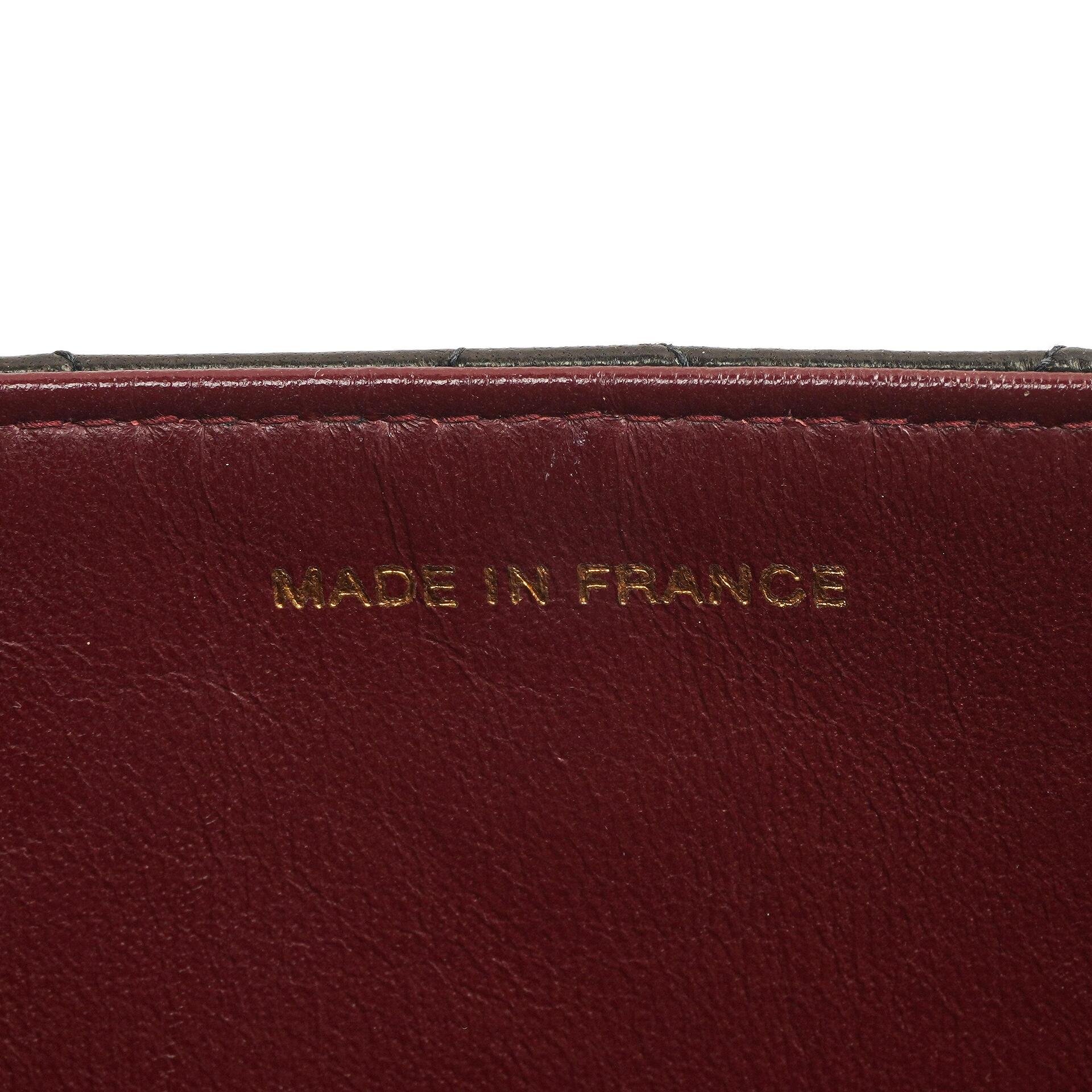 Chanel Kleine klassische Einzelklappen-Tasche Schwarz gestepptes Lammleder mit 24K goldplattierter Hardware