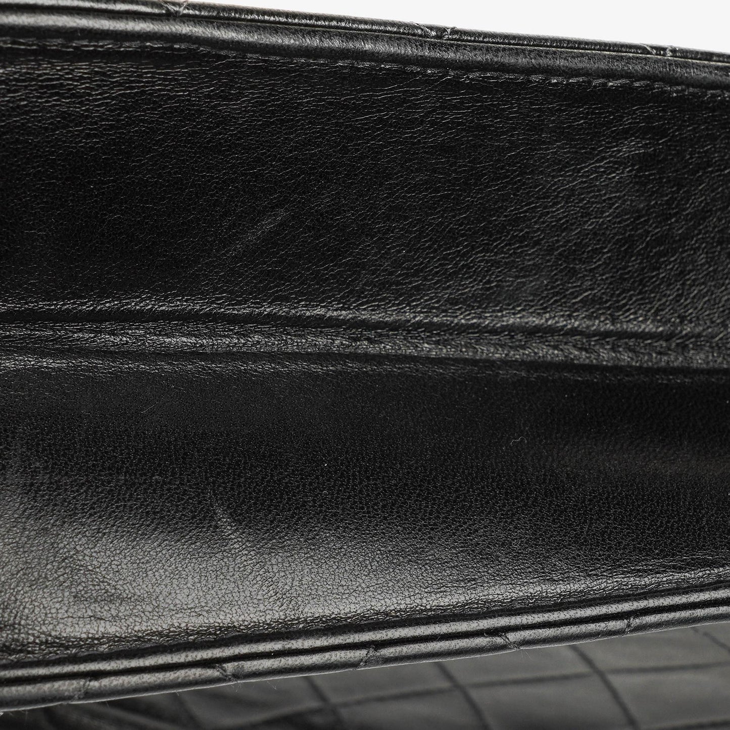 Chanel Kleine Classic Single Flap Tasche aus schwarzem gestepptem Lammleder mit 24K vergoldeten Beschlägen