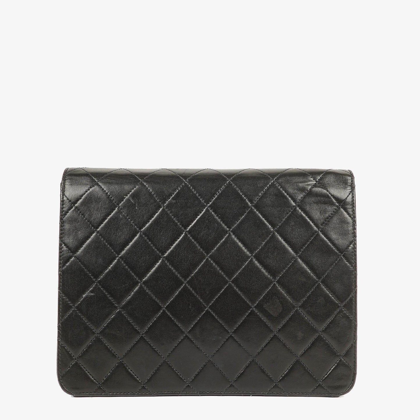 Chanel Kleine Classic Single Flap Tasche Schwarzes Gestepptes Lammleder mit 24K Gold-beschichteten Beschlägen