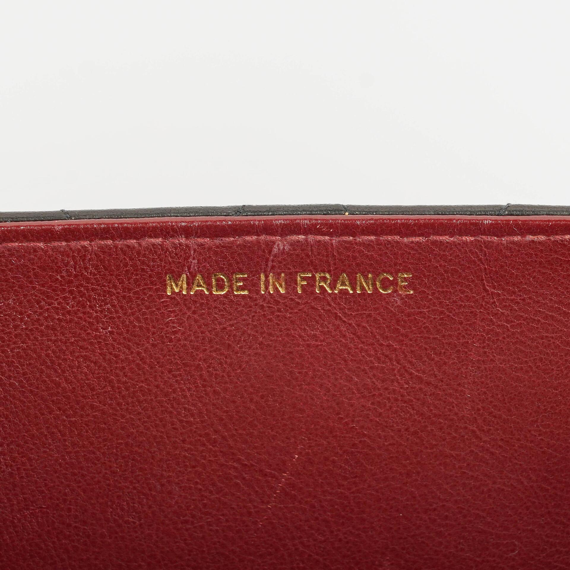 Chanel Kleine Classic Single Flap Tasche Schwarzes Gestepptes Lammleder mit 24K Gold-beschichteten Beschlägen