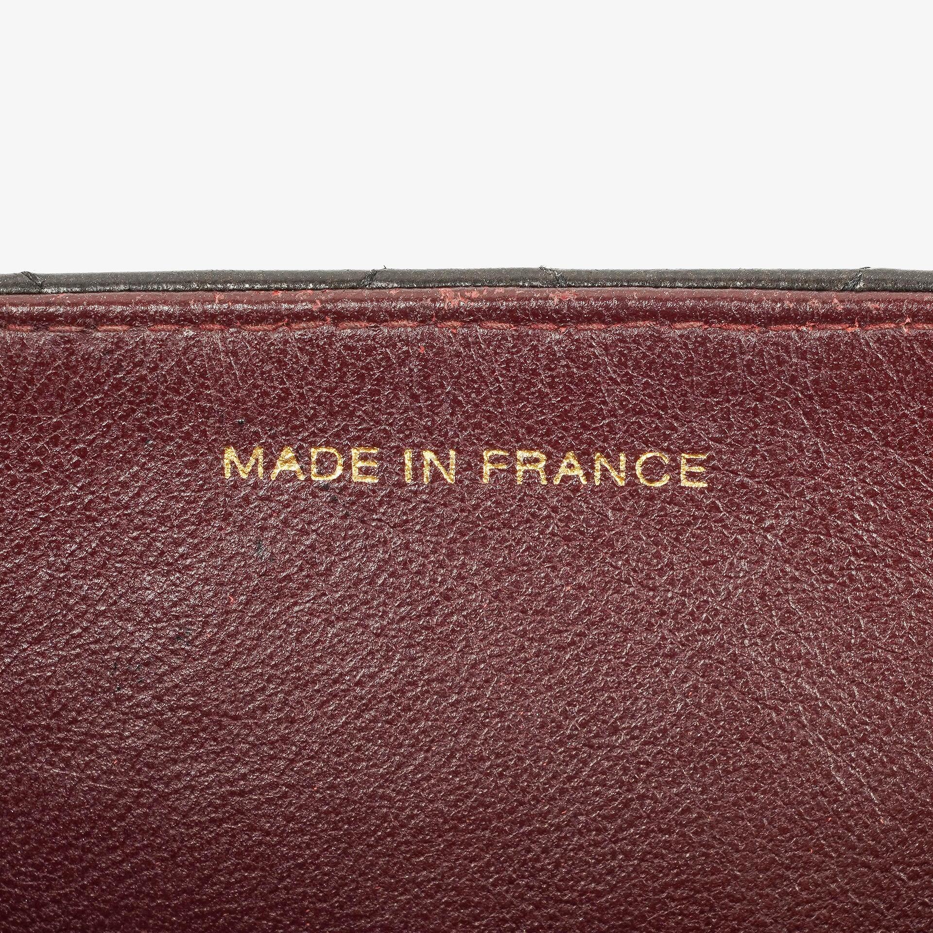 Chanel Kleine Classic Single Flap Tasche aus schwarzem gestepptem Lammleder mit 24K vergoldeter Hardware