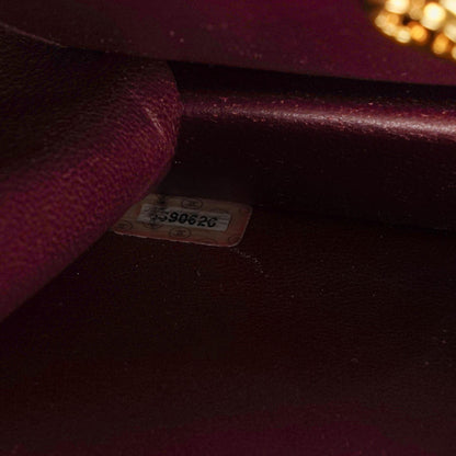 Chanel Kleine Classic Single Flap Tasche aus schwarzem gestepptem Lammleder mit 24K vergoldeter Hardware