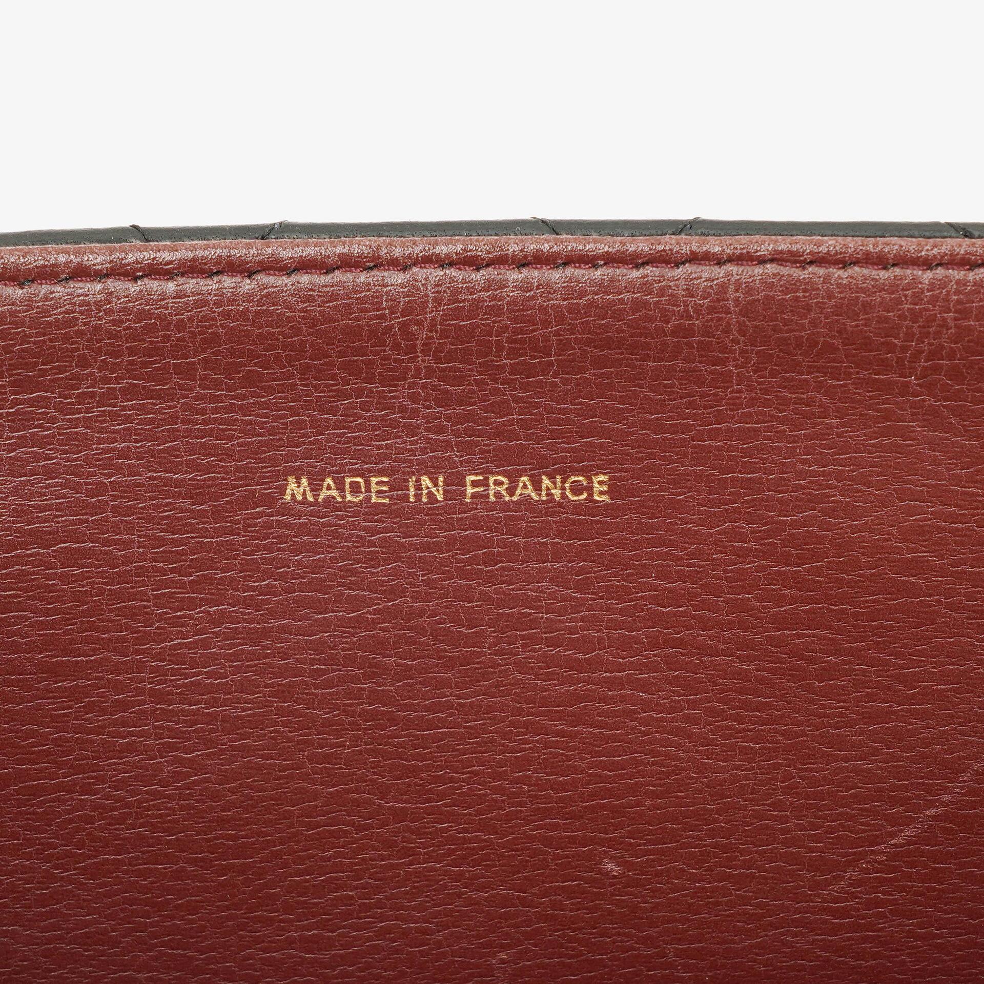 Chanel Kleine Classic Single Flap Tasche aus marineblauem gestepptem Lammleder mit 24K vergoldeter Hardware