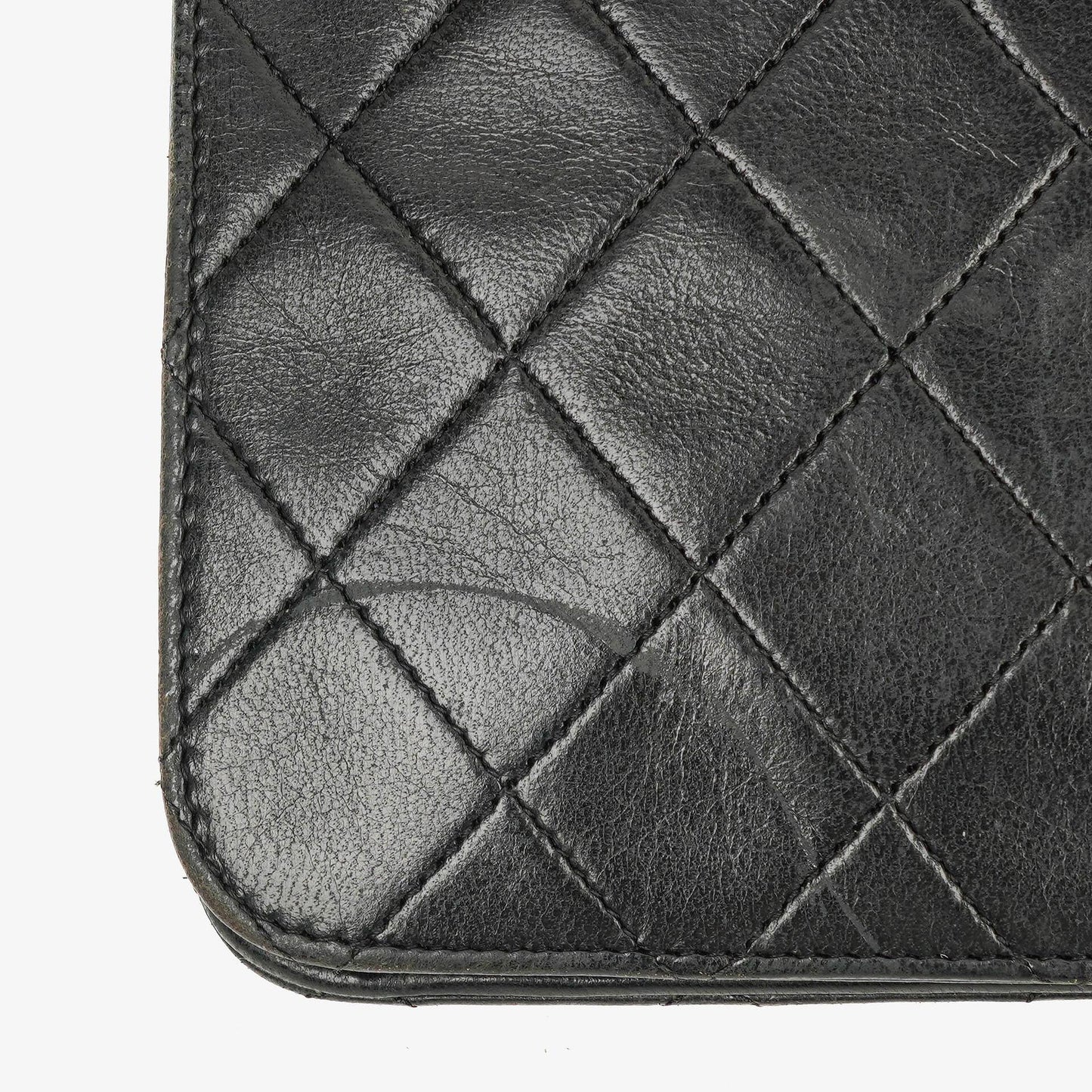 Chanel Kleine Classic Single Flap Tasche aus marineblauem gestepptem Lammleder mit 24K vergoldeter Hardware