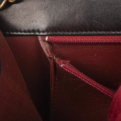 Chanel Small Classic Vintage Single Flap Bag aus schwarzem gestepptem Lammleder mit goldfarbener Hardware
