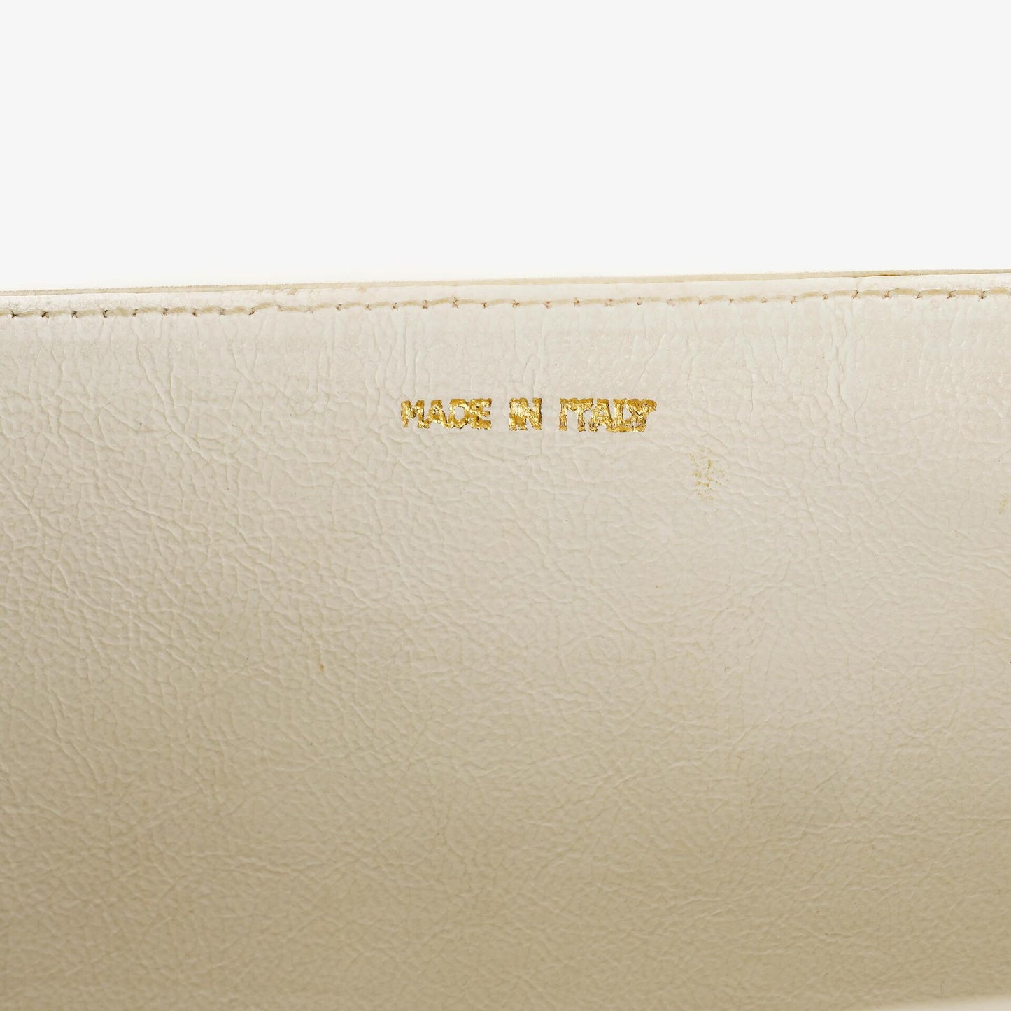 Chanel Small Envelope Flap Bag aus weißem Leder