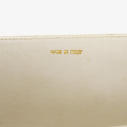 Chanel Small Envelope Flap Bag aus weißem Leder
