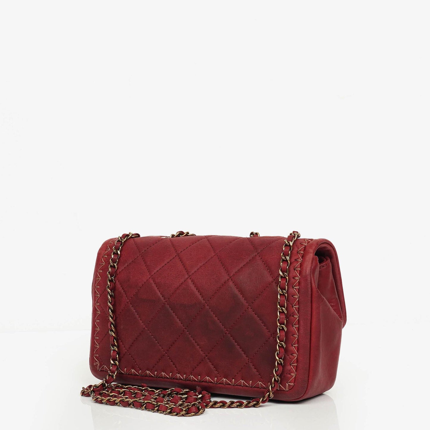 Chanel Whipstitch Flap Tasche Small