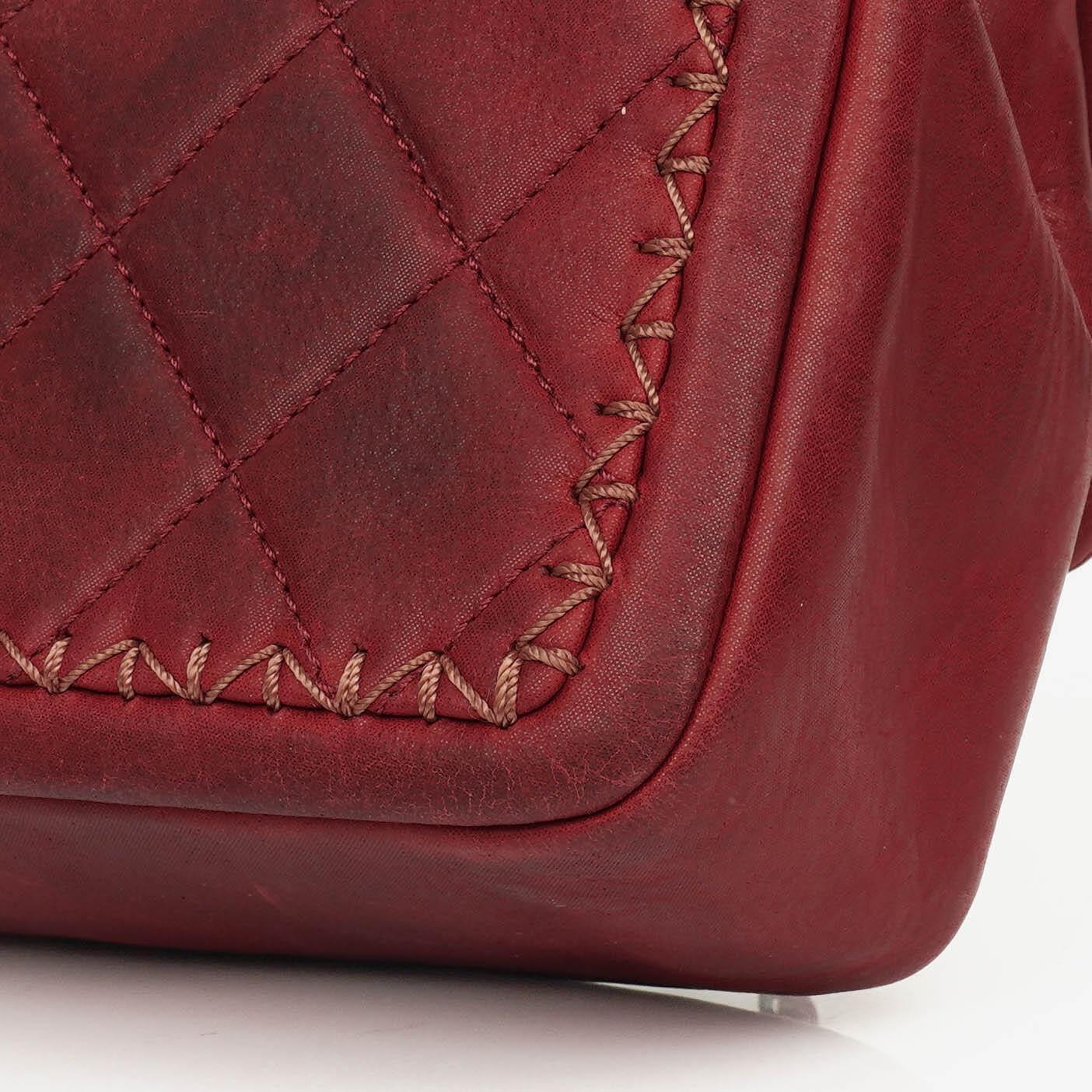 Chanel Whipstitch Flap Tasche Small