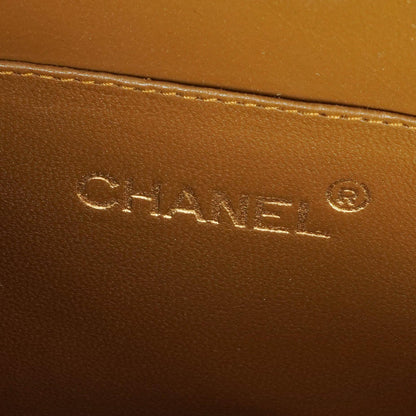 Chanel Wildleder Halbmond Braune Schultertasche