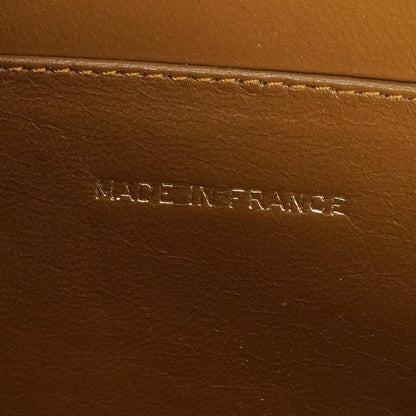 Chanel Wildleder Halbmond Braune Schultertasche