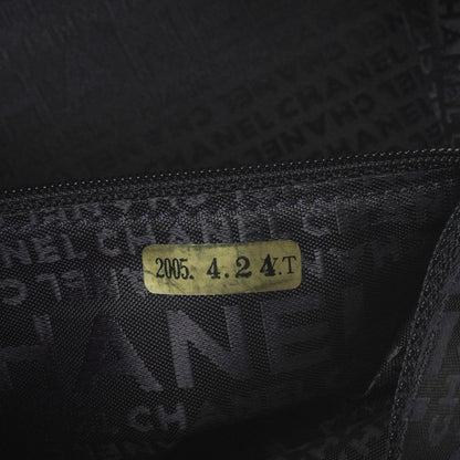 Chanel Timeless CC Mittelgroße Bowling Tasche Marineblau Gestepptes Kaviarleder Goldfarbene Beschläge 2004-2005