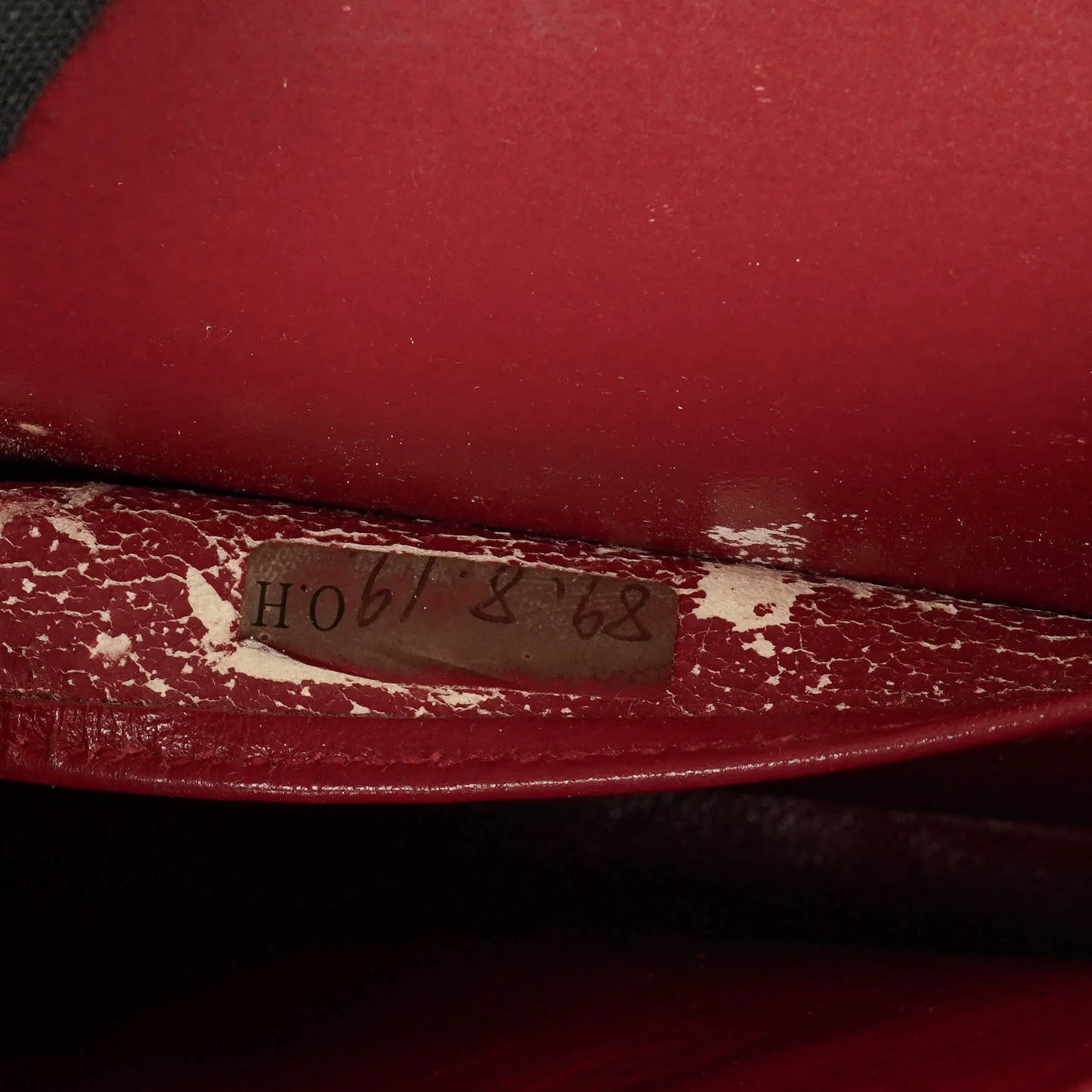 Chanel Timeless Classic Double Flap Bag aus rotem gestepptem Lammleder mit 24K vergoldeter Hardware