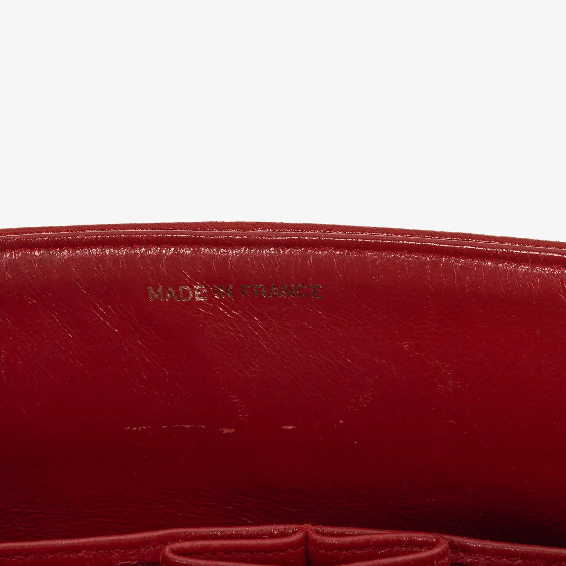 Chanel Timeless Classic Double Flap Bag aus rotem gestepptem Lammleder mit 24K vergoldeter Hardware