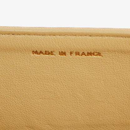 Chanel Timeless Classic Kleine Double Flap Tasche in Beige Stepp-Lammleder und 24K Vergoldeter Hardware