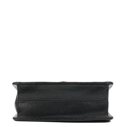 Chanel Zeitlose Klassische Kleine Flap Tasche in Schwarz Gepolstertes Lammleder und 24K Vergoldete Beschläge