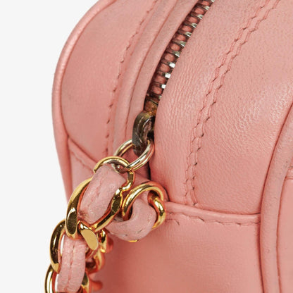 Chanel Triple CC Camera Schultertasche aus Lammleder mit Quaste