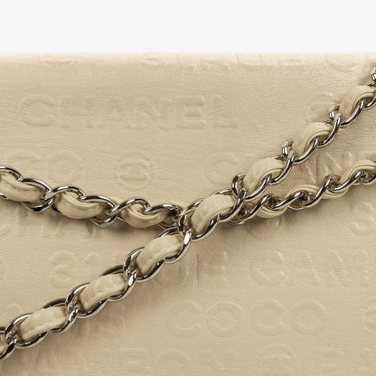 Chanel Unlimited Rue Cambon 2.55 Reissue 228 Flap Tasche aus neutralem Kalbsleder