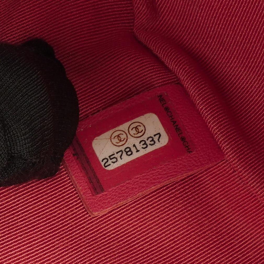 Chanel Vanity Schultertasche In Genarbtem Rosa Gestepptem Kalbsleder Und Klarem PVC, 2017-2018