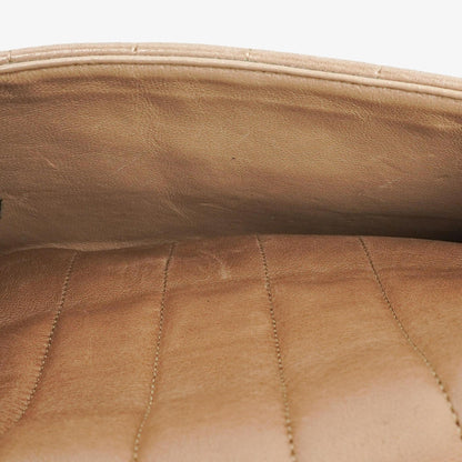Chanel Diana Single Flap Tasche aus vertikal gestepptem Lammleder mit 24K vergoldeter Hardware
