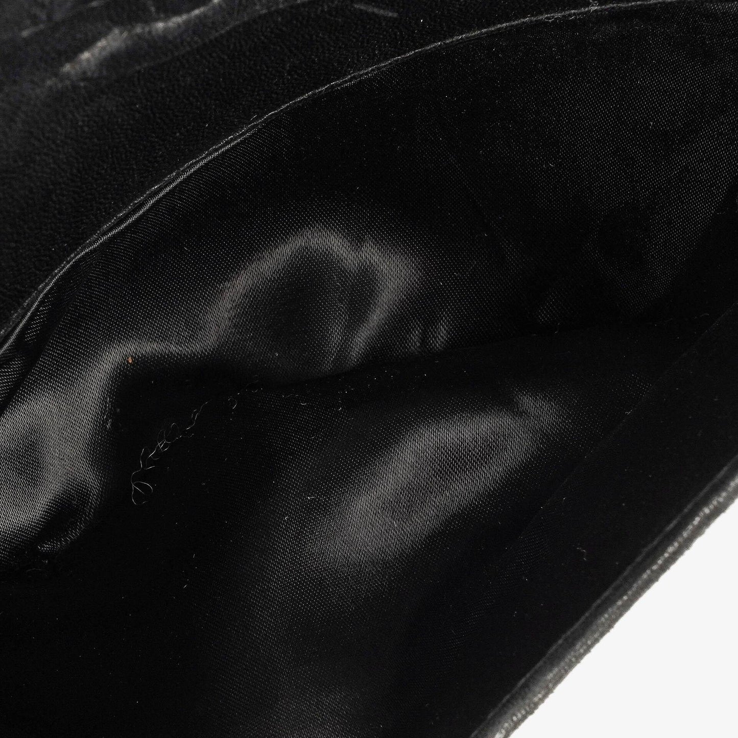Chanel Vintage Kamera Quaste Tasche CC Front Pocket Schwarze Gequiltete Lammleder