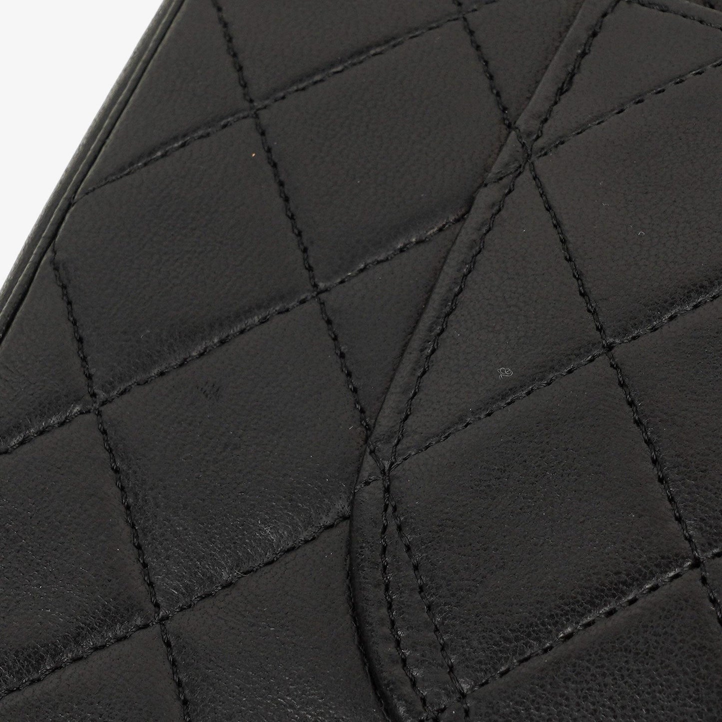 Chanel Vintage Classic Medium Double Flap Tasche aus schwarzem gestepptem Lammleder mit 24K vergoldeter Hardware, 1986-1988