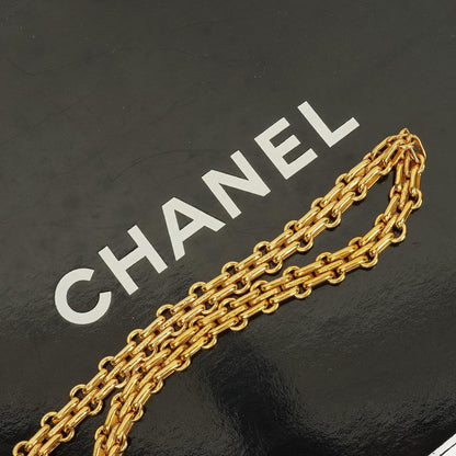 Chanel Vintage Medium Timeless Classic Double Flap Bag aus schwarzem gestepptem Lammleder mit 24K-vergoldeter Hardware und Mademoiselle-Kette