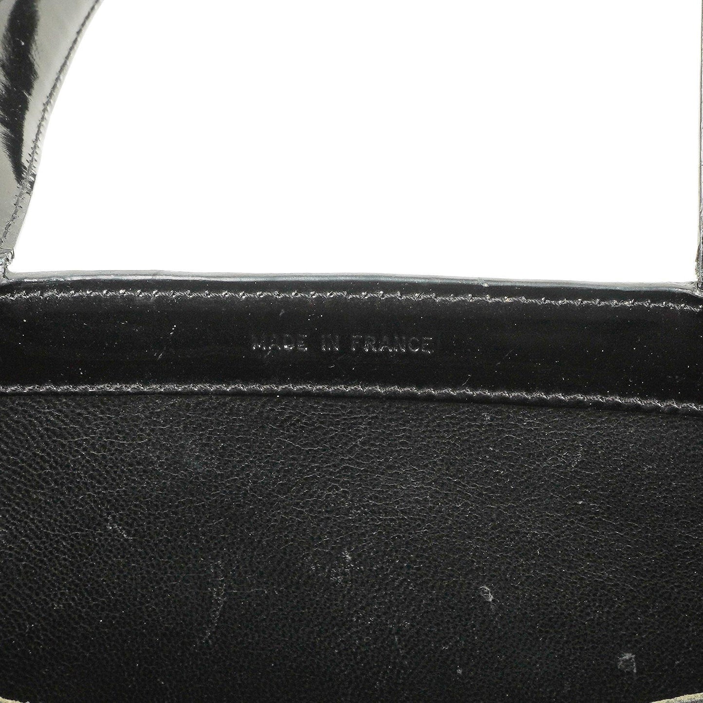 Chanel Vintage Lackleder CC Tote Schultertasche