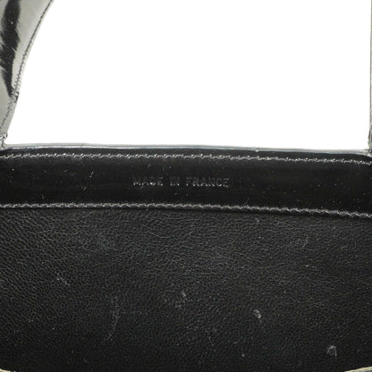 Chanel Vintage Lackleder CC Tote Schultertasche