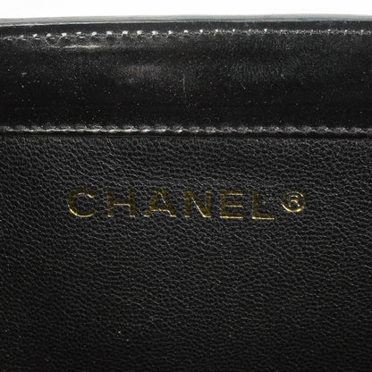 Chanel Vintage Lackleder CC Tote Schultertasche