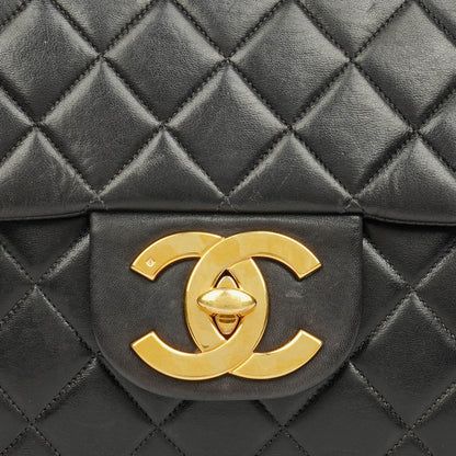 Chanel Vintage gesteppter CC Single Flap Rucksack