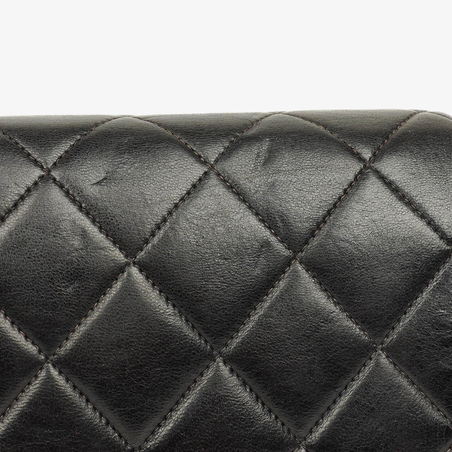 Chanel Vintage gesteppter CC Single Flap Rucksack