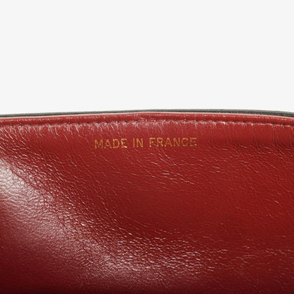 Chanel Vintage Small Classic Double Flap Tasche aus schwarzem gestepptem Lammleder mit 24K vergoldeten Beschlägen