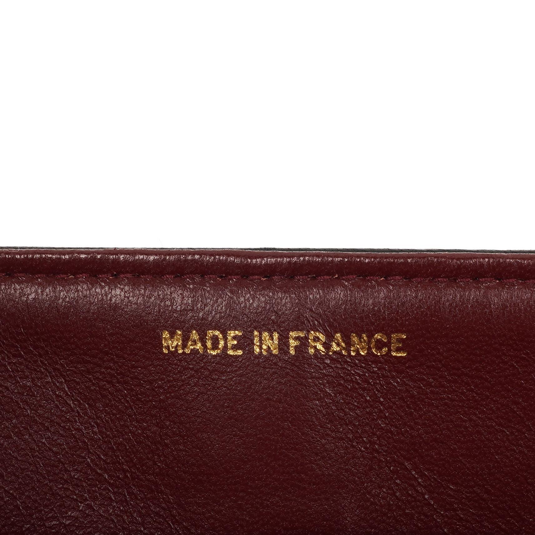 Chanel Vintage Kleine Klassische Doppelklappe Tasche Schwarzes Gequiltetes Lammleder Mit 24K Vergoldeter Hardware
