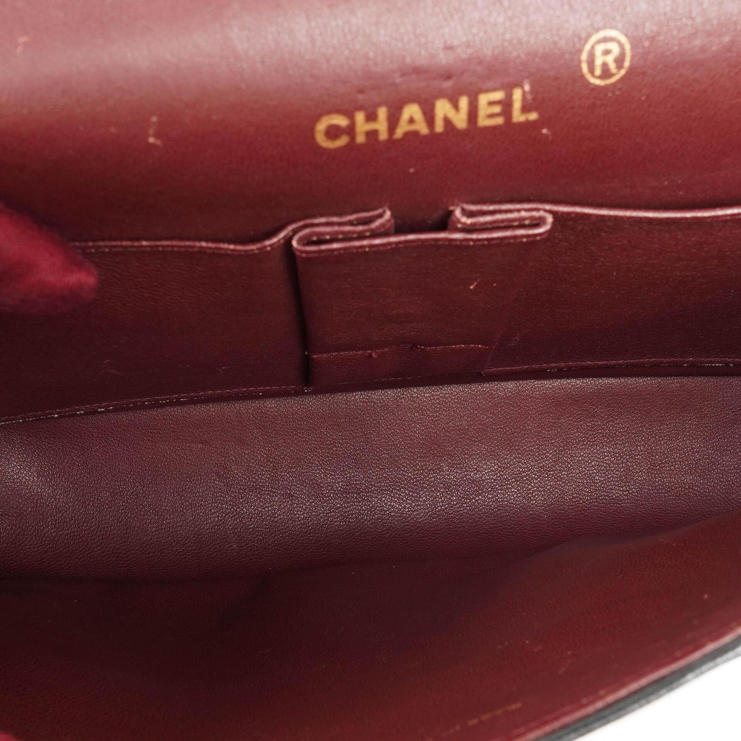 Chanel Vintage zeitlose klassische mittlere Doppelklappen-Tasche Schwarz gestepptes Lammleder mit 24K goldplattierter Hardware und Mademoiselle-Kette