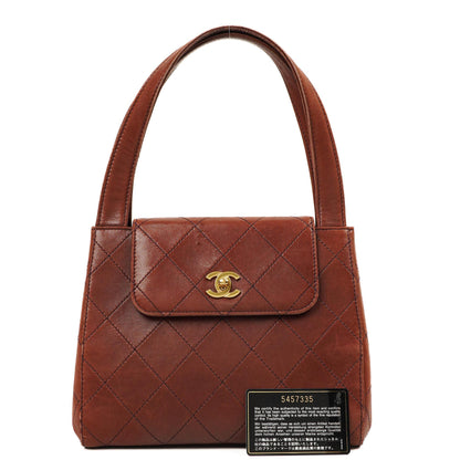 Chanel Vintage Top Handle Tasche im Kelly-Stil