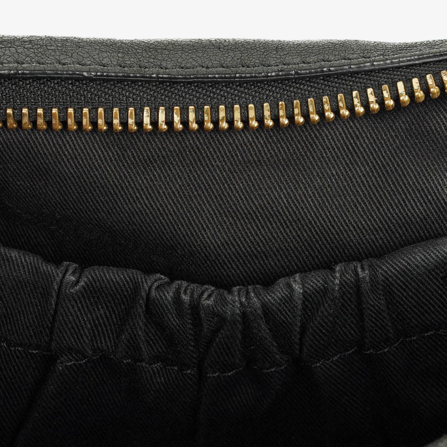 Chloé Marcie Schultertasche aus schwarzem Leder mit Tragegriff