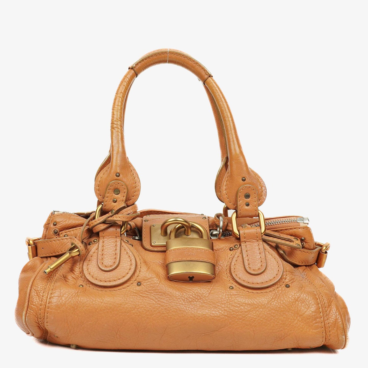 Chloe Braune Paddington Kalbsleder Aktentasche