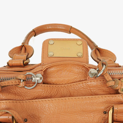 Chloe Braune Paddington Kalbsleder Aktentasche