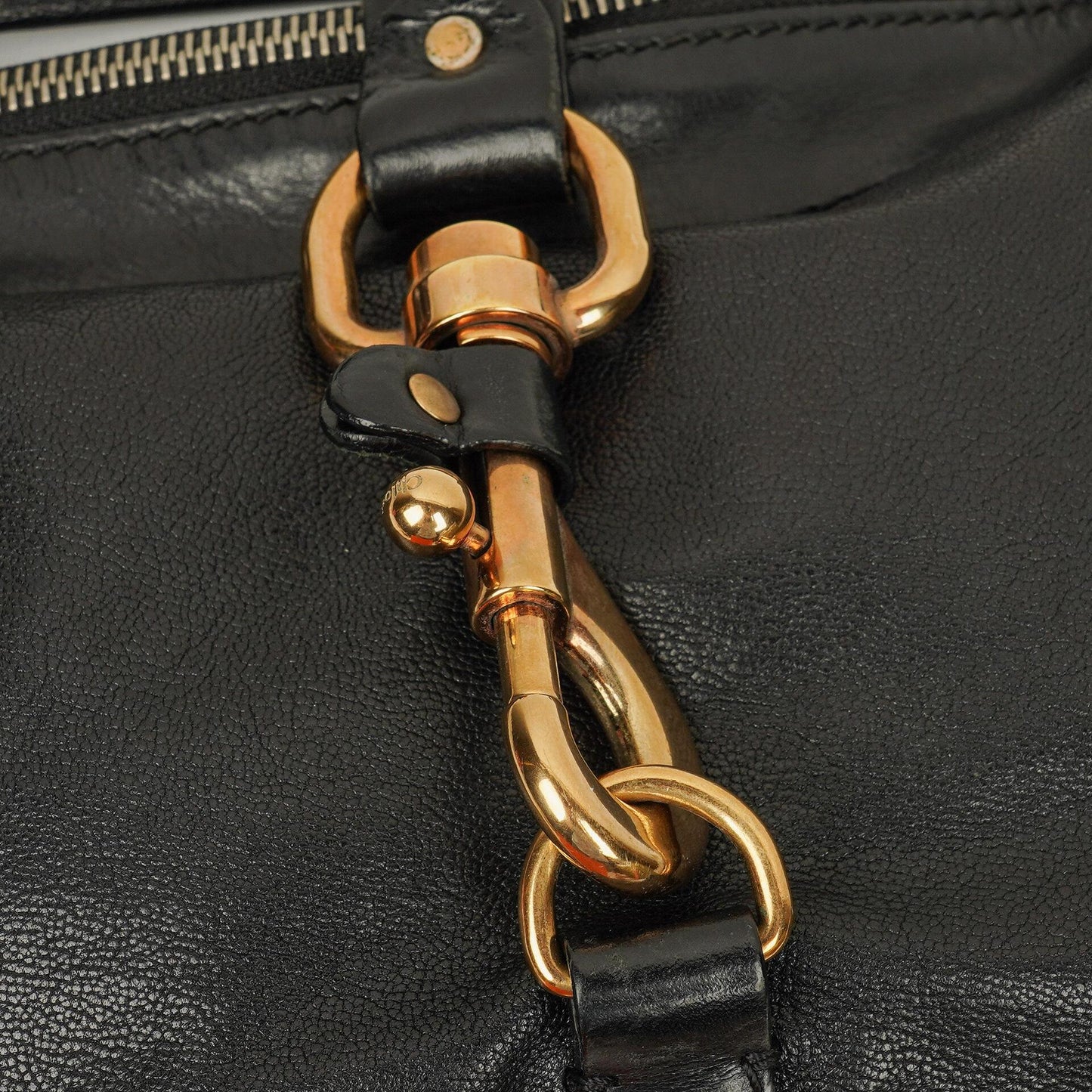 Chloé Kerala Schwarze Schultertasche