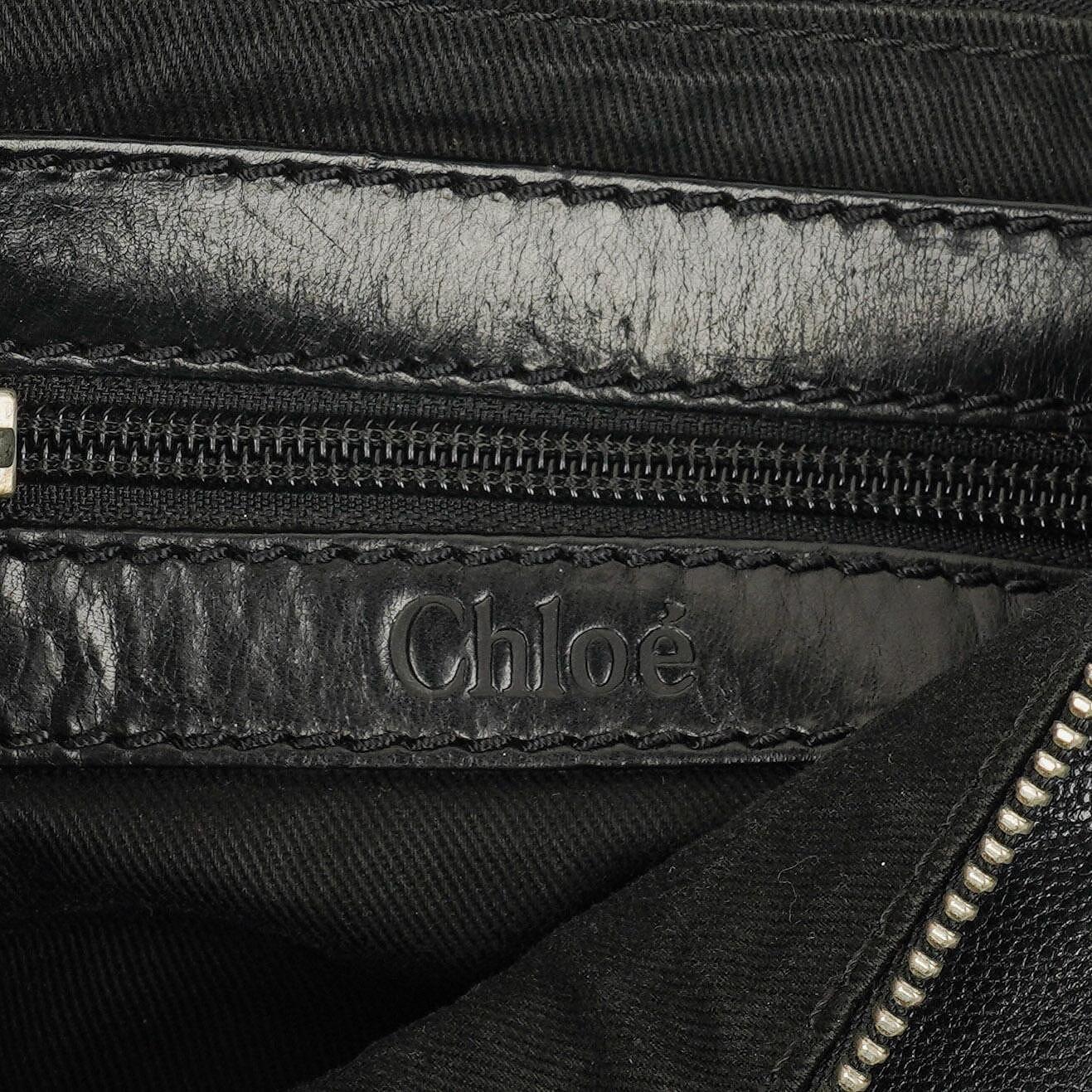 Chloé Kerala Schwarze Schultertasche