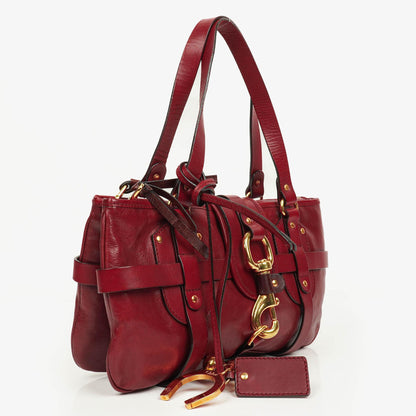 Chloé Kerala Schultertasche in Burgunder