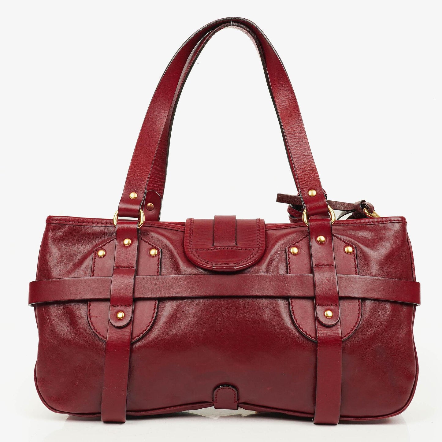 Chloé Kerala Schultertasche in Burgunder