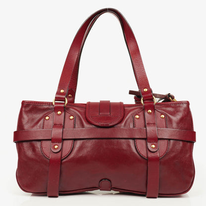 Chloé Kerala Schultertasche in Burgunder