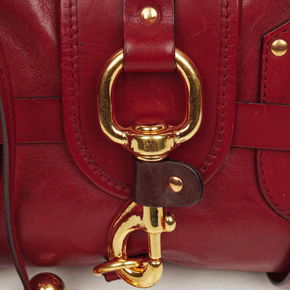 Chloé Kerala Schultertasche in Burgunder