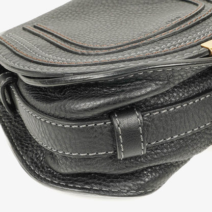 Chloé Marcie Leder Saddle Crossbody Tasche