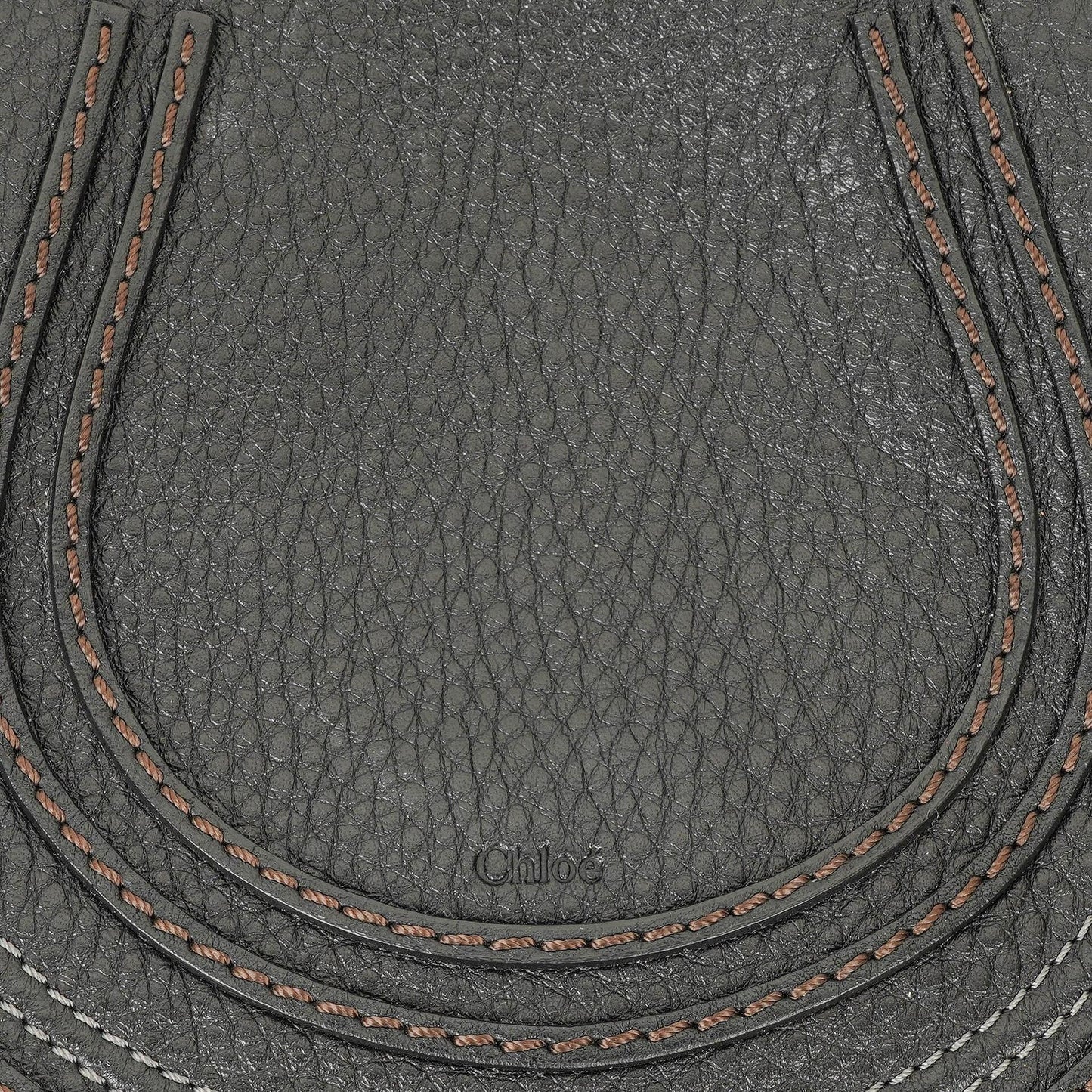 Chloé Marcie Leder Saddle Crossbody Tasche