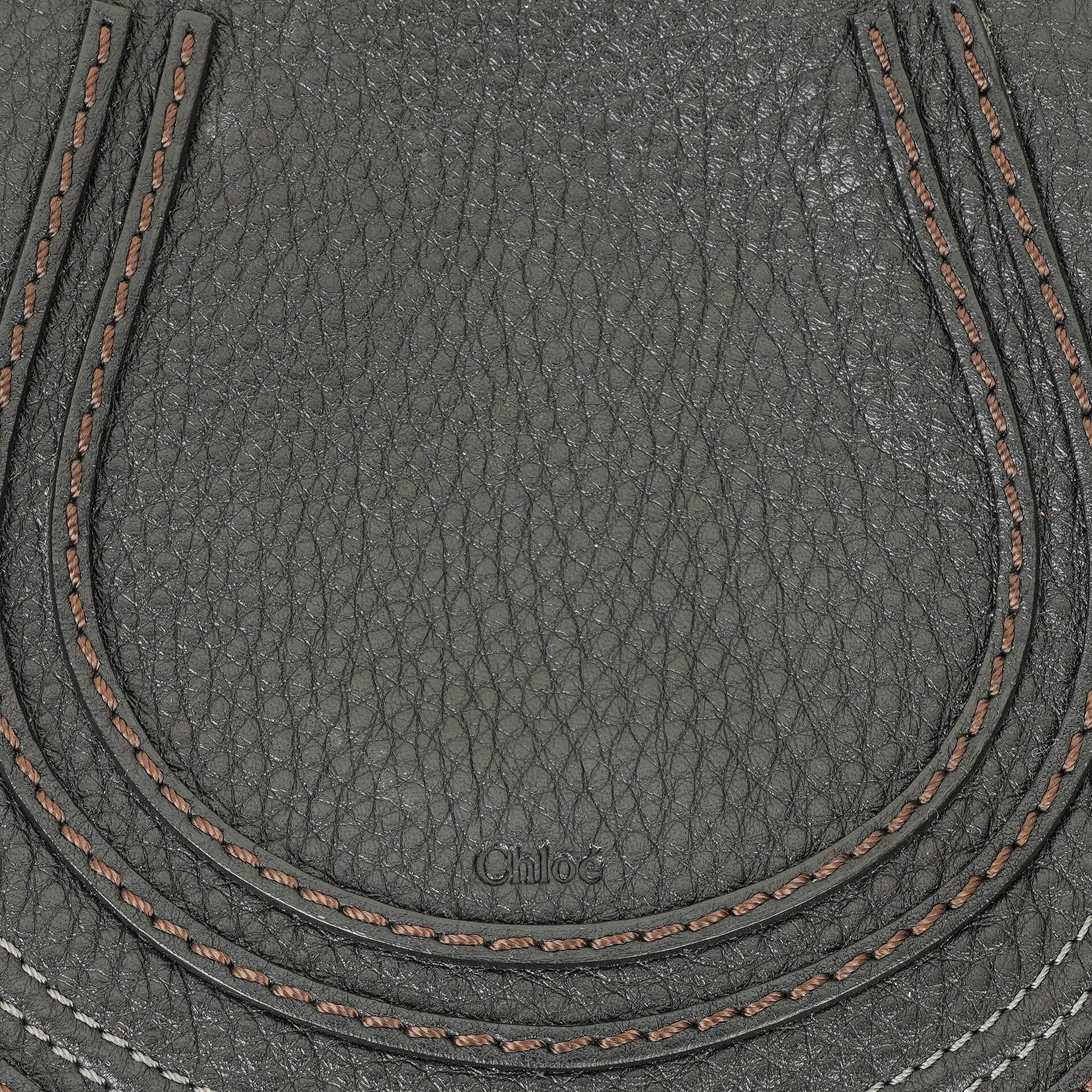 Chloé Marcie Leder Saddle Crossbody Tasche