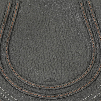 Chloé Marcie Leder Saddle Crossbody Tasche